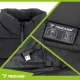 Apsildāmā veste Trizand 26542 ar USB, 11 sildīšanas zonas, XL
