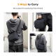 K&F Concept Camera Sling Bag 5L fotokameras soma, tumši zila