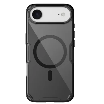 Nillkin iPhone 17 Air vāciņš Nature TPU Pro Magnetic, caurspīdīgs melns