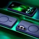 Vāciņš 3mk Smoke MagCase priekš Samsung Galaxy S26+, tumši zils