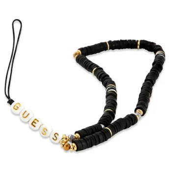 Guess Heishi Beads tālruņa piekariņš 3666339048310 Black