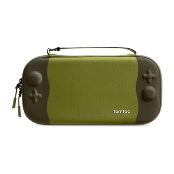 Тонкий чехол для Nintendo Switch 2 TOMTOC FancyCase-G05, зеленый