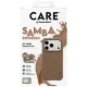Чехол PanzerGlass для iPhone 17 Pro Fashionable Samba MagSafe, коричневый