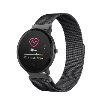 Forever ForeVive SB-320 Smartwatch, Black | Gudrais Viedpulkstenis ar 2 Siksnām