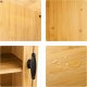 2-Tier Bamboo Bread Box, Large Capacity Bread Holder for Kitchen Countertop Storage