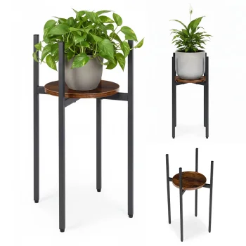 Modernhome ME-ATS09 brīvi stāvošs puķu statīvs, loft stils