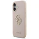 Guess Grained Big 4G & Classic Logo iPhone 17 vāciņš - Rozā | Case Pink