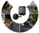 Велосипедный LED-фонарь с поворотником и лазером