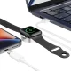 Tech-Protect UltraBoost 2in1 magnētiskais lādētājs Apple Watch un iPhone, balts