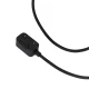 HLS-3 magnētiskais USB-C lādētājs priekš Samsung Galaxy Fit3 1m, melns
