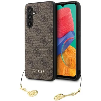 Guess Samsung Galaxy S23 FE vāciņš 4G Charm, brūns