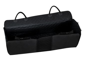 Водонепроницаемый автогамак для собак на заднее сиденье, черный