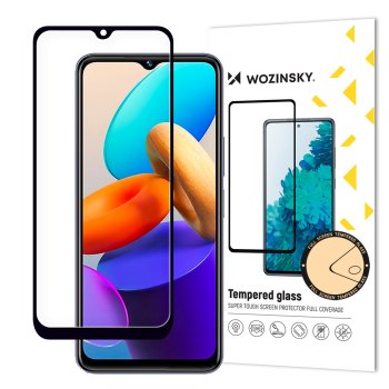 Защитное стекло Wozinsky Full Glue для Vivo Y35 / Y22 / Y22s Черное