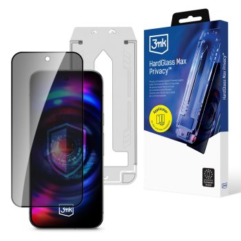 3mk Hardglass Max Privacy rūdītais stikls Google Pixel 10/10 Pro | Tempered Glass Screen Protector