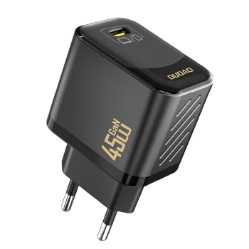 Сетевое зарядное устройство Dudao A28 45W GaN USB-C, черное