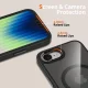 Чехол Tech-Protect для iPhone 16e / 17e MagMat MagSafe, черный/прозрачный