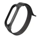 Нейлоновый ремешок Tech-Protect для Xiaomi Mi Smart Band 5/6/6 NFC - черный