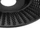 Koka slīpēšanas disks leņķa slīpmašīnai, plakans, 125 x 25 mm, melns