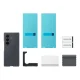 Чехол Samsung Silicone Magnet Case для Galaxy Z Fold 8 с 2 пленками, черный