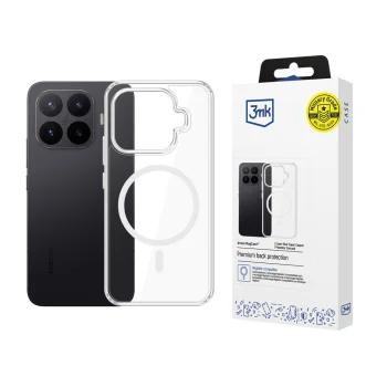 3mk Armor MagCase vāciņš priekš Xiaomi 17T Pro, caurspīdīgs
