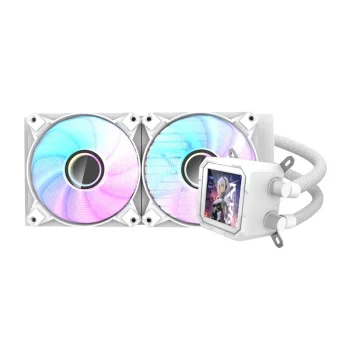 Система водяного охлаждения процессора Darkflash DV240S, белая