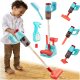 Bērnu rotaļu vertikālais putekļu sūcējs ar piederumiem | Kids Toy Vertical Vacuum Cleaner