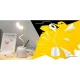 Regulējama LED Galda Lampa Nakts Apgaismojums Lasīšanai, Balta | Adjustable Desk Lamp