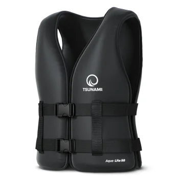 Drošības peldveste TSUNAMI Aqua Lite 50, S izmērs, melna