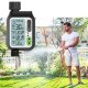 Automatic irrigation controller with display and rain sensor for tap