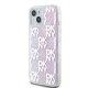 Apple iPhone 13 6.1\'\' DKNY Liquid Glitter Multilogo Case Cover, Pink | Telefona Vāciņš Maciņš Maks Apvalks...
