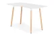 Modernhome KJOD-01 skandināvu stila datorgalds balts