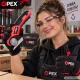 Akumulatora elektriskās šķēres OPEX TOOLS OPX28021, 1500 mAh, USB-C, sarkanas/melnas