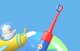 Bitvae K7S Kids Sonic Toothbrush with App and Replacement Heads, Blue