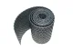 Заборная лента MIKKO RATTAN MK-03, 12,75x0,19 м (1200 г/м²), темно-серая