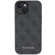 Apple iPhone 15 6.1\'\' Guess 4G Metal Gold Logo Case Cover, Grey | Telefona Maciņš Vāks Apvalks Bampers