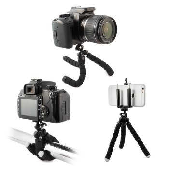 Эластичный мини-штатив для компактных фотоаппаратов, gopro,...