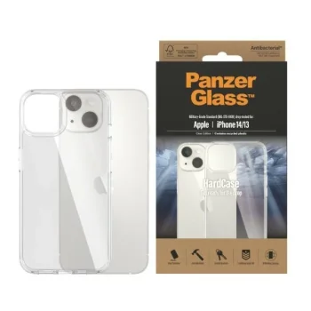 PanzerGlass HardCase antibakteriāls militāri sertificēts apvalks iPhone 14 / 15 13 - caurspīdīgs | antibacterial...