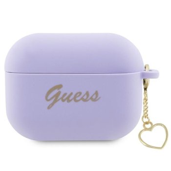 Guess Silicone Case for AirPods Pro 2 GUAP2LSCHSU Purple