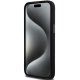 Чехол DKNY для iPhone 15 Pro Max Liquid Silicone Metal Logo, черный