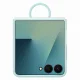 Samsung Galaxy Z Flip 7 (SM-F766B/DS) Original Silicon Case Cover with Ring, Light Blue (EF-PF766TMEGWW) | Чехол...
