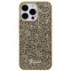 Guess iPhone 15 Pro Max vāciņš Disco Metal Script, zelta