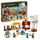 Конструктор LEGO Minecraft 21273 The Ghast Balloon Village Attack