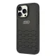 Чехол Audi для iPhone 16 Pro Max Synthetic Leather, черный