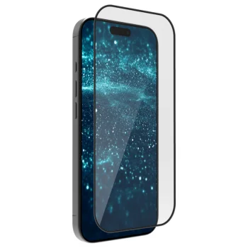 Aizsargstikls Roobix Full Cover priekš iPhone 17, 0.3 mm, 2.5D, melns