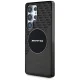AMG Transparent Rhombs MagSafe Case for Samsung Galaxy S25 Ultra, Black