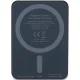 Guess MagSafe bezvadu ārējais akumulators 4G Strassed Metal Logo, 3000mAh, melns