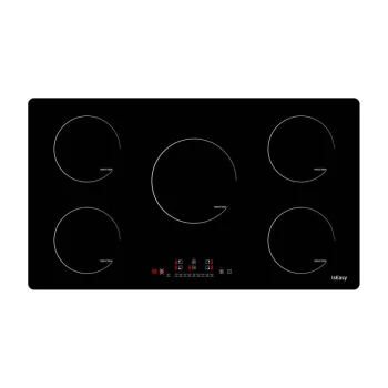 Indukcijas plīts virsma IsEasy LI5-01 ar 5 zonām, 90 x 52 cm