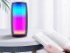 Портативная Bluetooth колонка бумбокс с RGB подсветкой, USB и FM-радио,...