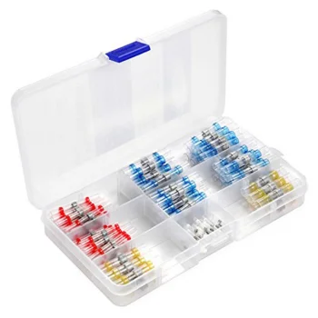 Heat Shrink Solder Sleeve Wire Connectors Set AG713, 120 pcs.