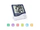 Weather station clock thermometer